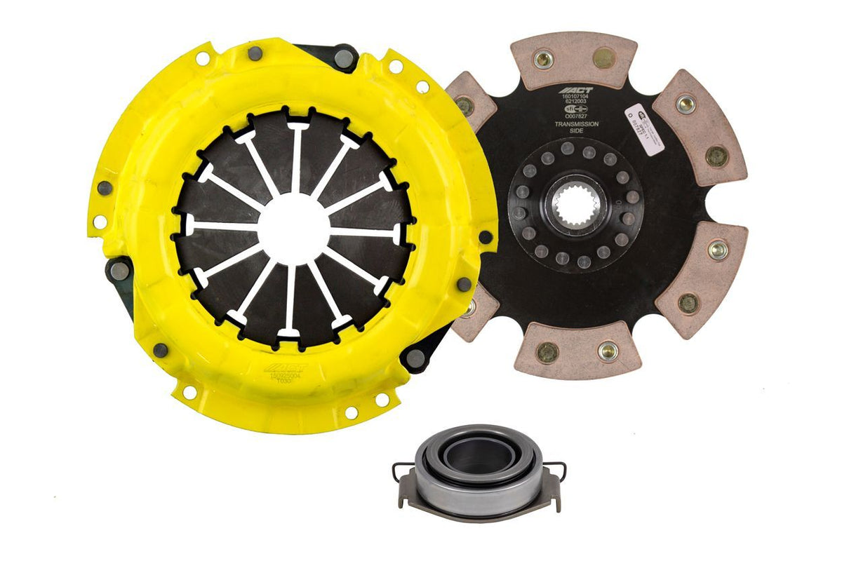 ACT 2000 Toyota Echo HD/Race Rigid 6 Pad Clutch Kit - TS6-HDR6