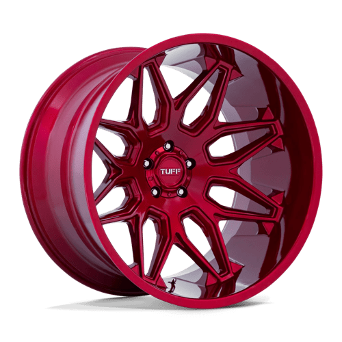 Tuff - TU T3B 24X14 5X127 -72 71 Cndy RED