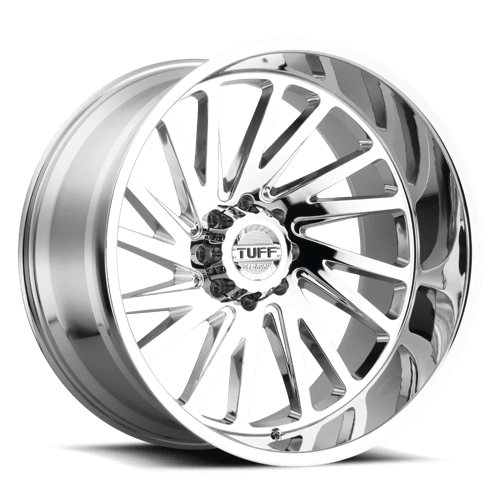 Tuff - TU T2A 24X14 8X165 -72 122 Chrome L