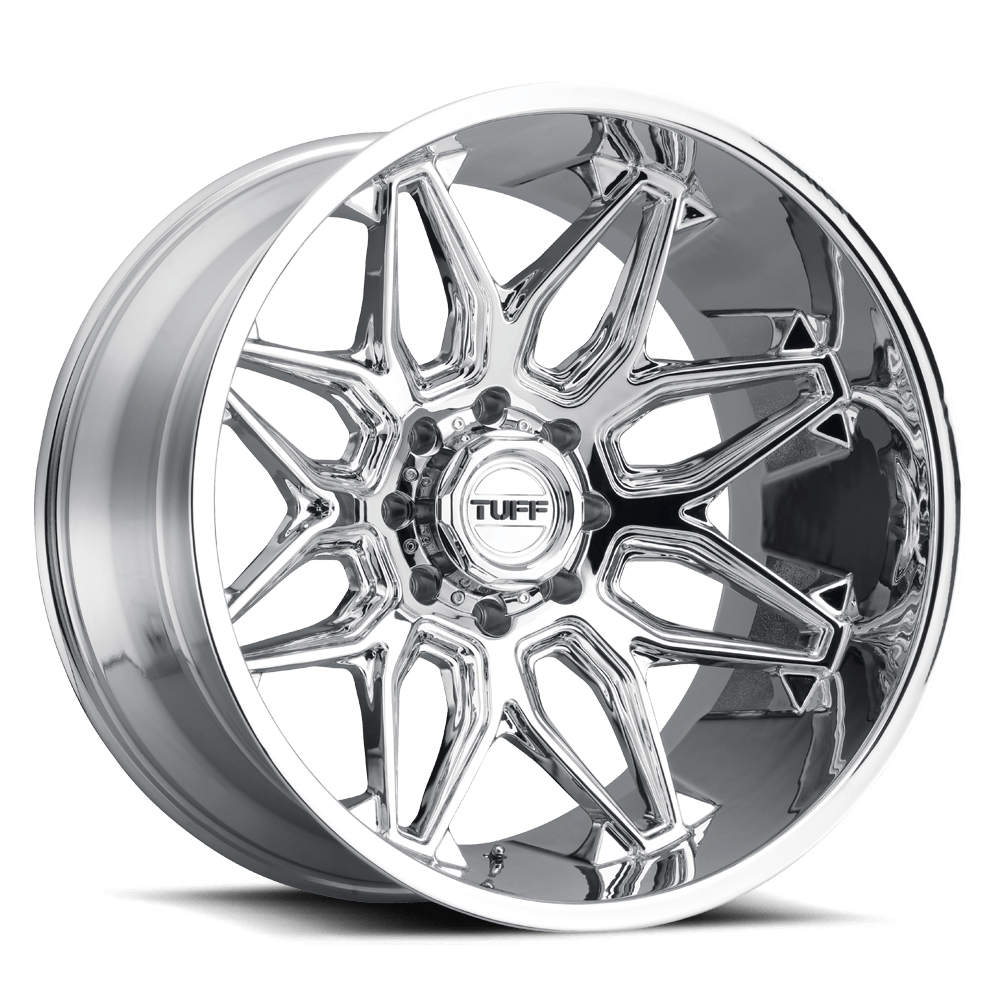 Tuff - TU T3B 22X12 8X165 -45 125 Chrome