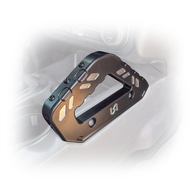 Turn Offroad 2021+ Ford Bronco Billet Middle Handle - IA3-MH for 2021-2026 Ford Bronco - front view