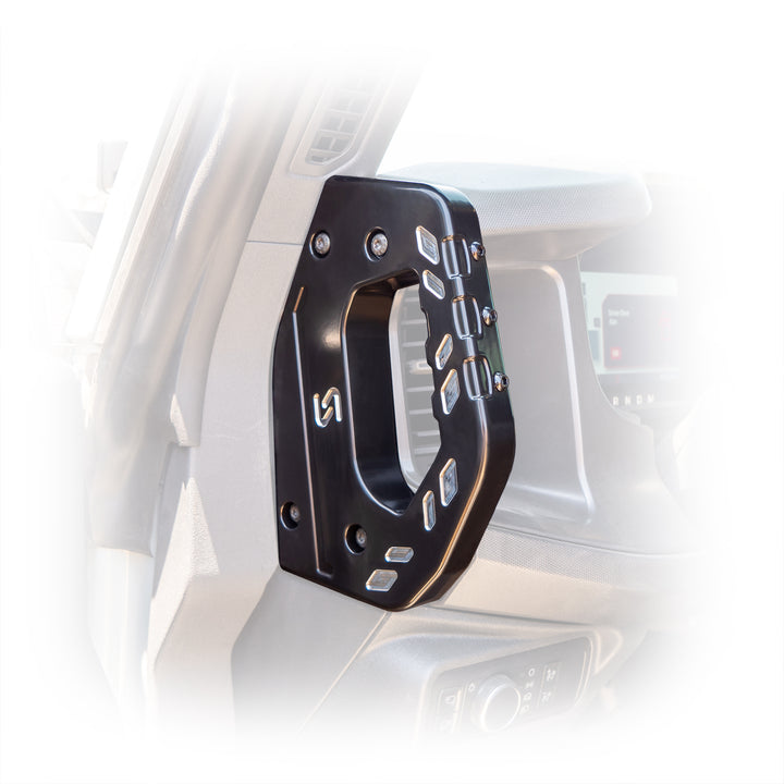 Turn Offroad 2021+ Ford Bronco Billet Dash Side Handles -Pair - IA4-SH for 2021-2026 Ford Bronco - angle view