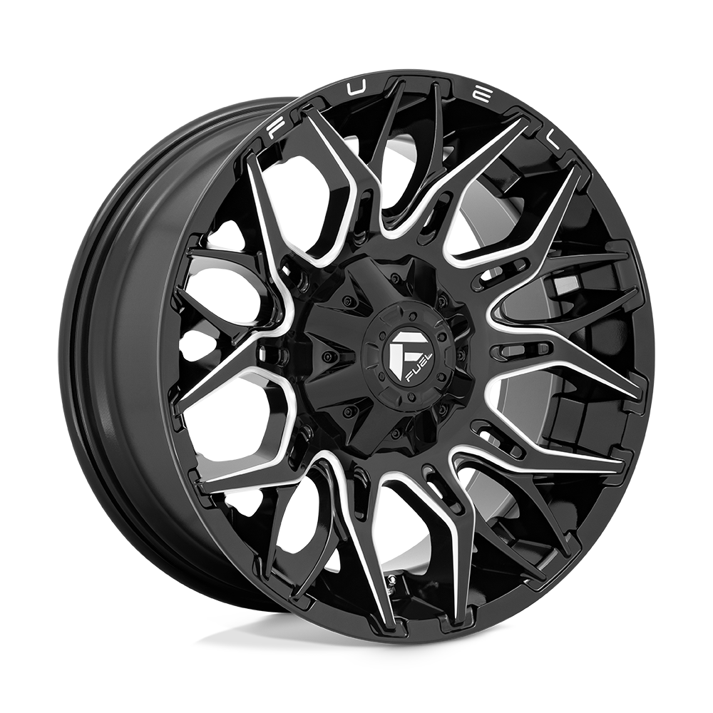 Fuel Off-Road D769 20X10 Gloss Black Milled 8x165.1 -18mm