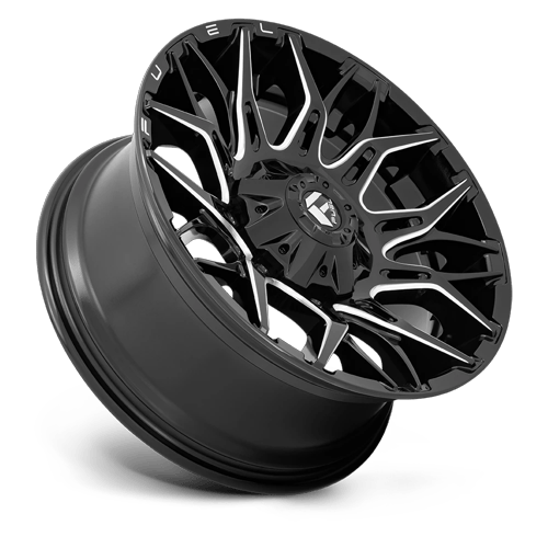 Fuel Off-Road D769 20X9 Gloss Black Milled 6x114.3/5.5 +1mm