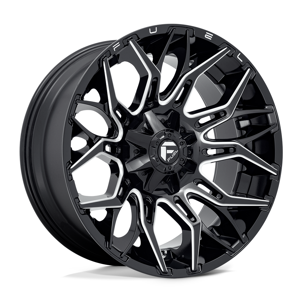 Fuel Off-Road D769 22X10 Gloss Black Milled 8x165.1 -18mm