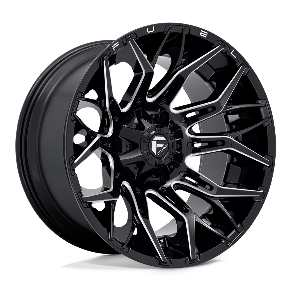 Fuel Off-Road D769 22X12 Gloss Black Milled 8x170 -44mm