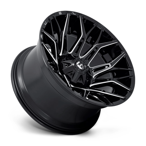 Fuel Off-Road D769 22X12 Gloss Black Milled 8x165.1 -44mm
