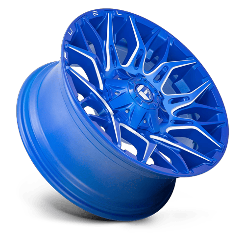Fuel Off-Road D770 20X9 Anodized Blue Milled 8x170 +1mm