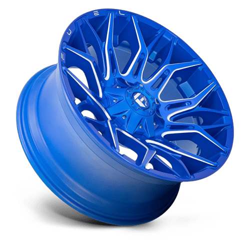 Fuel Off-Road D770 22X10 Anodized Blue Milled 8x165.1 -18mm