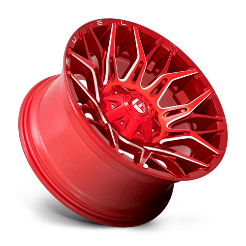 Fuel Off-Road D771 20X10 Candy Red Milled 5x114.3/5.0 -18mm