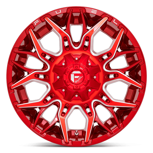 Fuel Off-Road D771 20X10 Candy Red Milled 5x114.3/5.0 -18mm