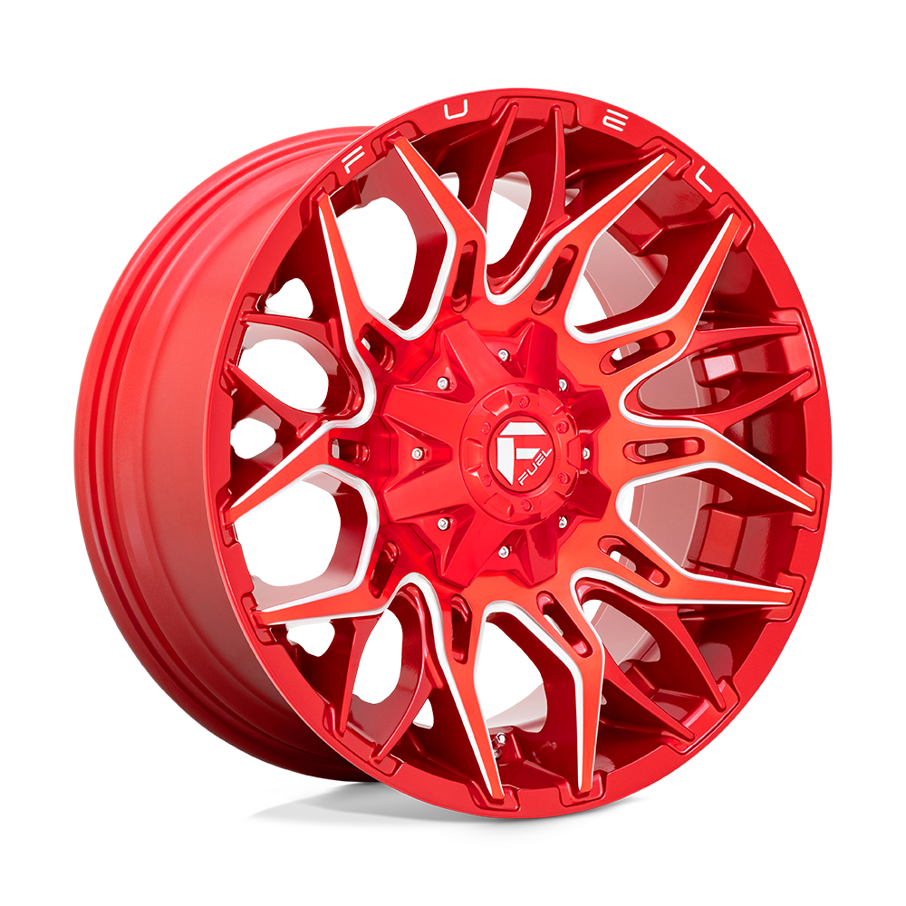 Fuel Off-Road D771 22X10 Candy Red Milled 6x135/5.5 -18mm