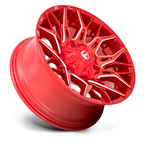 Fuel Off-Road D771 22X10 Candy Red Milled 6x135/5.5 -18mm