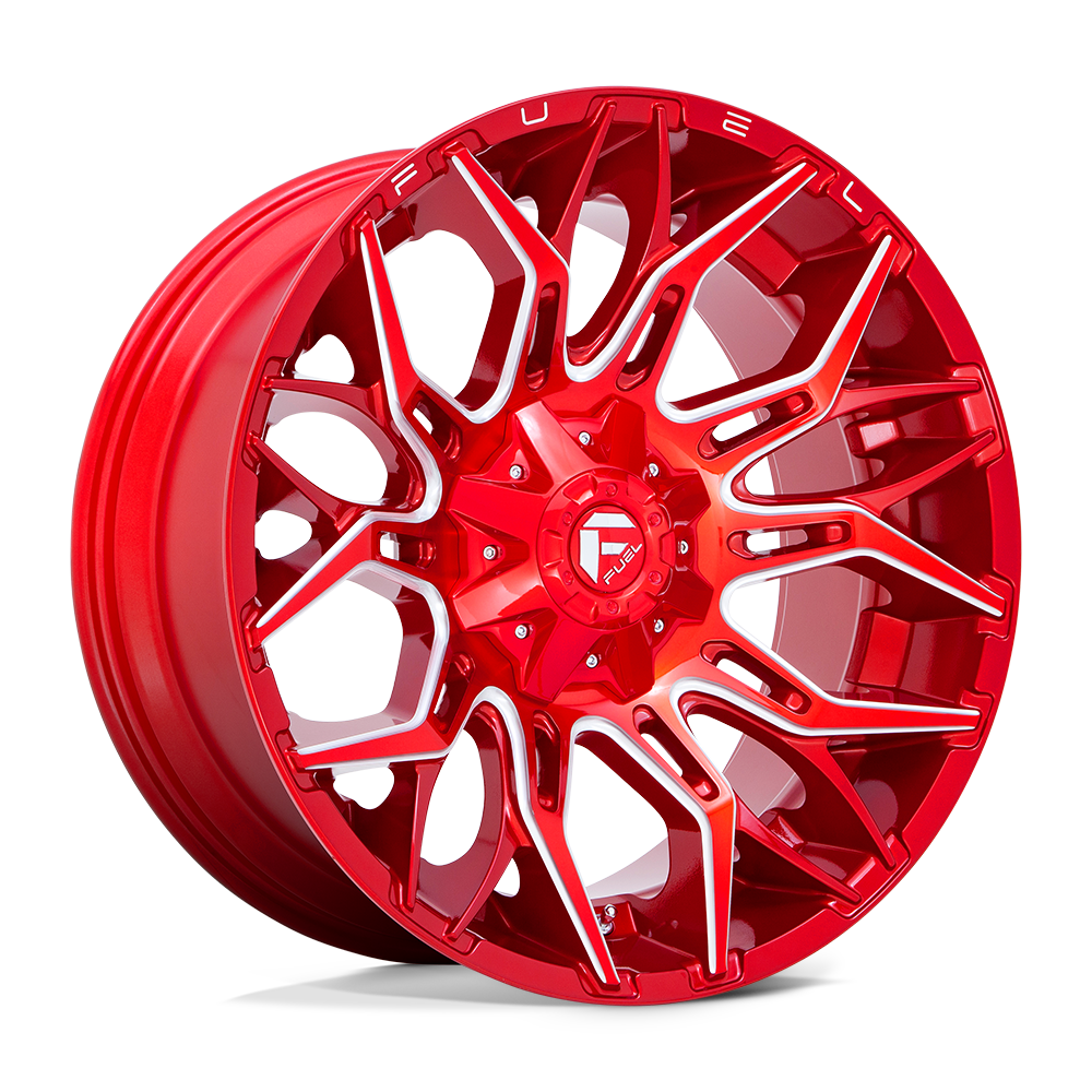 Fuel Off-Road D771 22X10 Candy Red Milled 8x165.1 -18mm