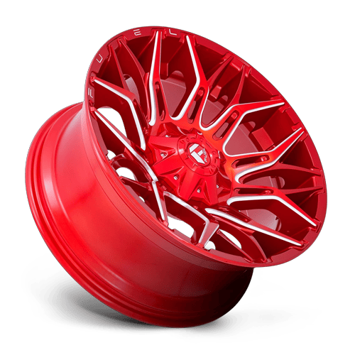 Fuel Off-Road D771 22X10 Candy Red Milled 8x165.1 -18mm
