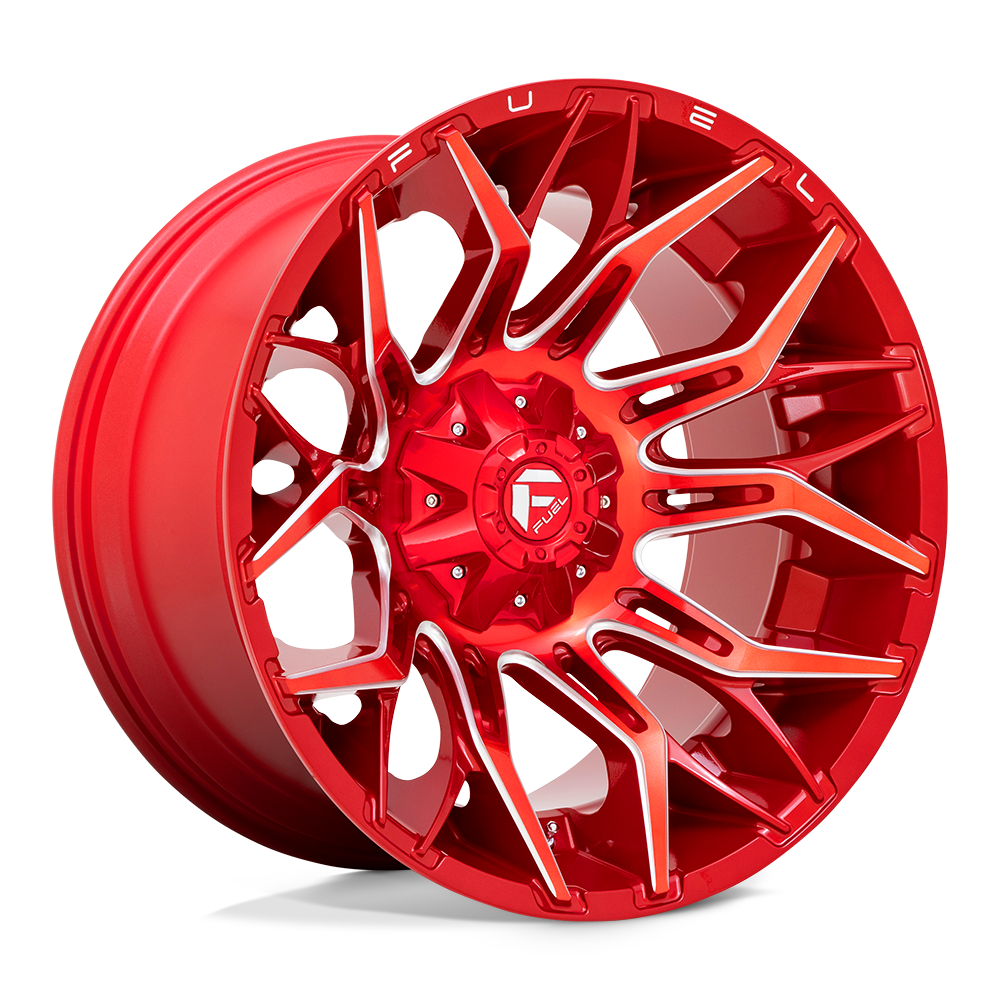Fuel Off-Road D771 22X12 Candy Red Milled 5x139.7/150 -44mm