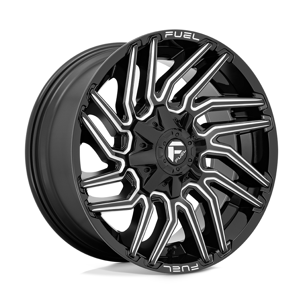 Fuel Off-Road D773 22X12 Gloss Black Milled 6x135/5.5 -44mm