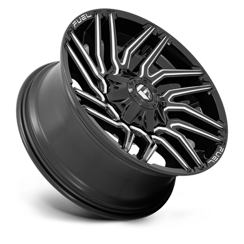 Fuel Off-Road D773 22X12 Gloss Black Milled 5x114.3/5.0 -44mm