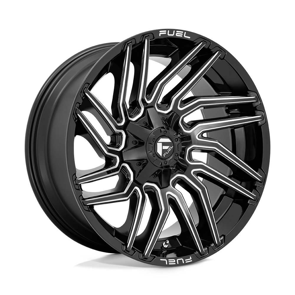 Fuel Off-Road D773 22X10 Gloss Black Milled 8x165.1 -18mm