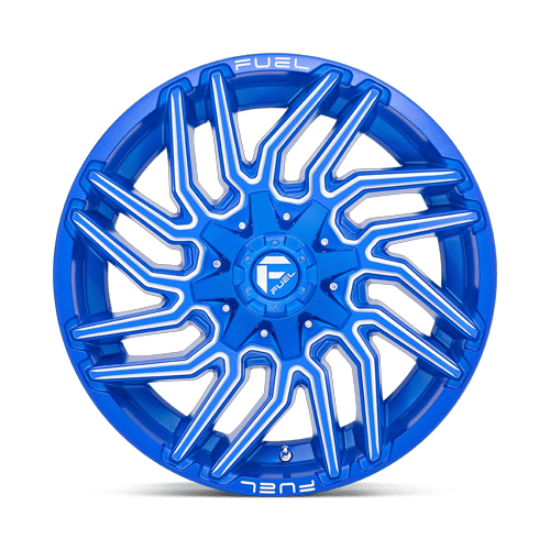 Fuel Off-Road D774 20X9 Anodized Blue Milled 8x170 +1mm