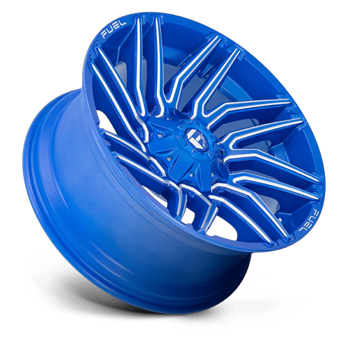Fuel Off-Road D774 22X10 Anodized Blue Milled 8x170 -18mm