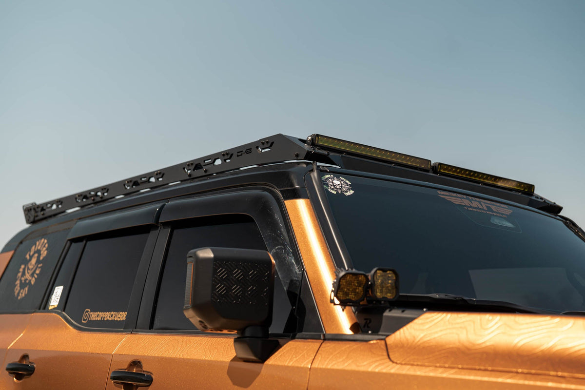 DV8 Offroad - 2024-2026 Toyota Land Cruiser & Lexus GX 550 Roof Rack Light Mount - RRTL4-01L