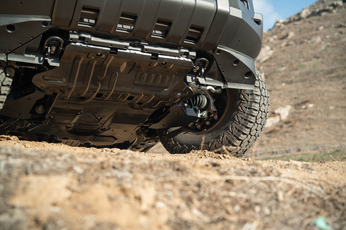 DV8 Offroad - 2024-2026 Toyota Land Cruiser & 4Runner A-Arm Skid Plates - SPTL4-01