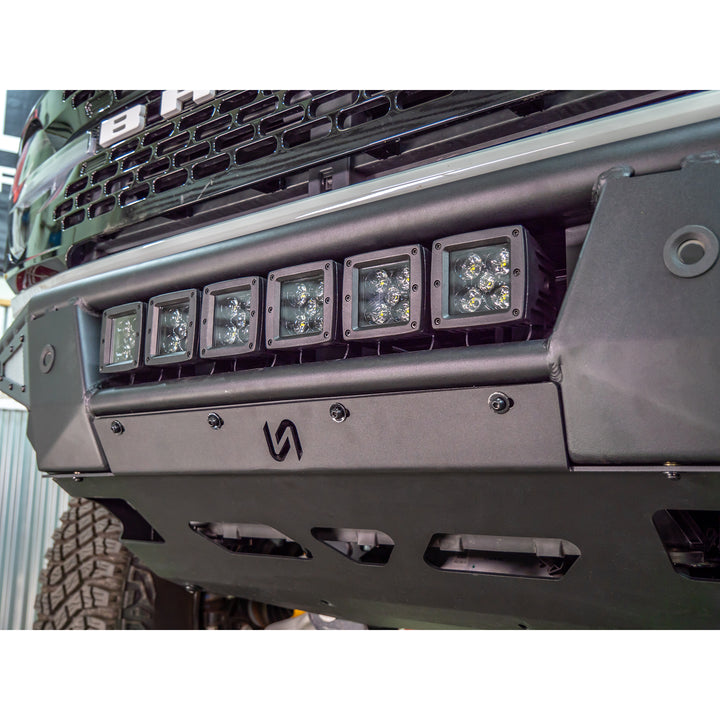 Turn Offroad 2021+ Ford Bronco Baja Front Bumper & Skid Plate - FB2-M1 for 2021-2026 Ford Bronco - alternate view