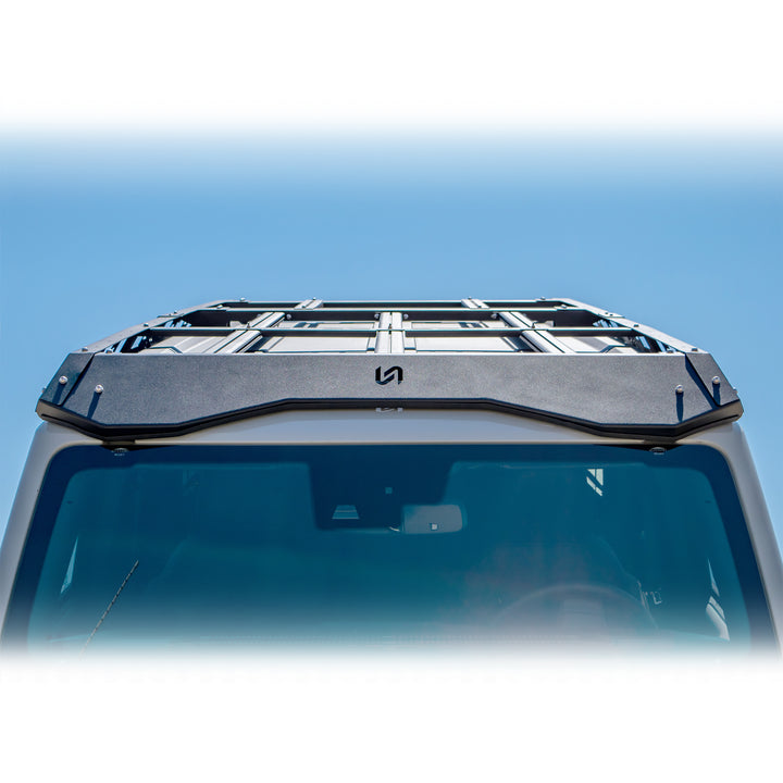 Turn Offroad 2021+ Ford Bronco 4 Door Roof Rack - RR1-M1 for 2021-2026 Ford Bronco - installed view