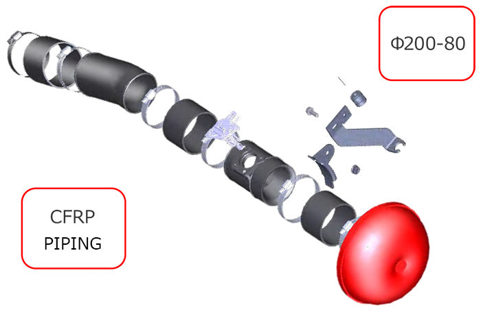 HKS Carbon Racing Suction Classification - 70028-AT003