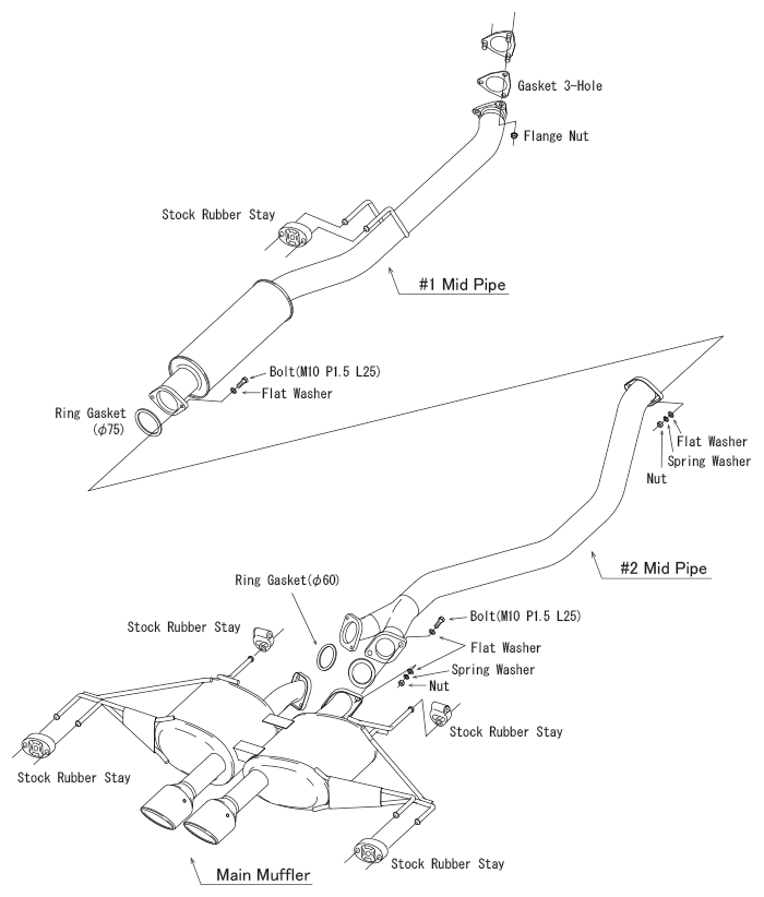 HKS Legamax Sports Civic Type R - 31021-AH005