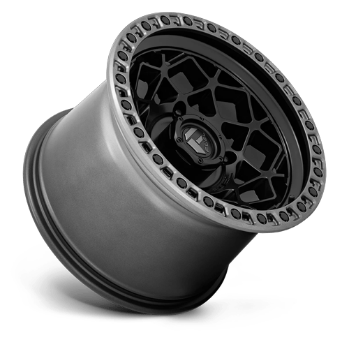 Fuel Off-Road D783 15X10 Matte Black W/ Gunmetal Ring 4x156 0mm