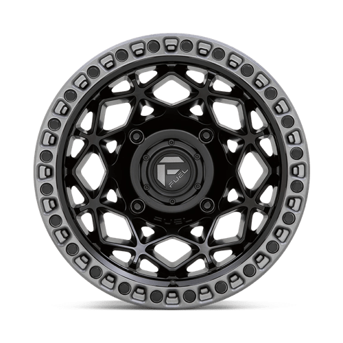 Fuel Off-Road D783 15X7 Matte Black W/ Gunmetal Ring 4x137 +10mm
