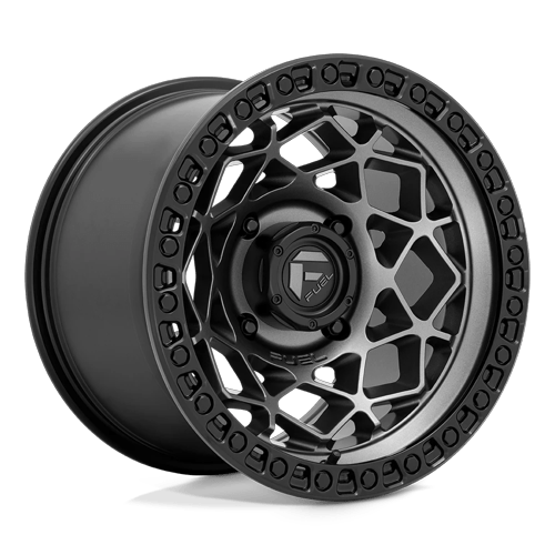Fuel Off-Road Aluminum Wheels 15X10 Unit Utv D784 Gunmetal W/ Matte Black Ring