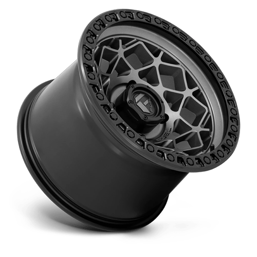 Fuel Off-Road D784 15X10 Gunmetal W/ Matte Black Ring 4x156 0mm