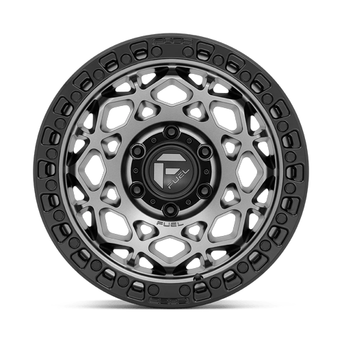 Fuel Off-Road D784 17X9 Gunmetal W/ Matte Black Ring 6x139.7 -12mm