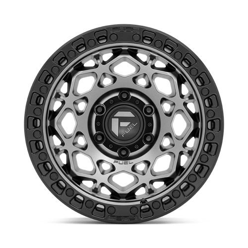 Fuel Off-Road D784 17X9 Gunmetal W/ Matte Black Ring 5x127 -12mm