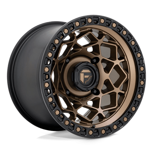 Fuel Off-Road Aluminum Wheels 15X10 Unit Utv D785 Bronze W/ Matte Black Ring