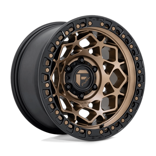 Fuel Off-Road Aluminum Wheels 17X9 Unit D785 Bronze W/ Matte Black Ring