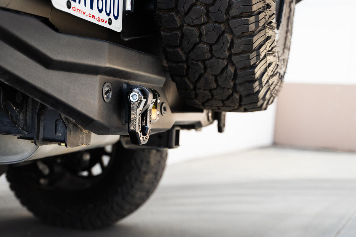 DV8 Offroad - Black DV8 Elite Series D-Rings (Pair) - UNSK-01BL