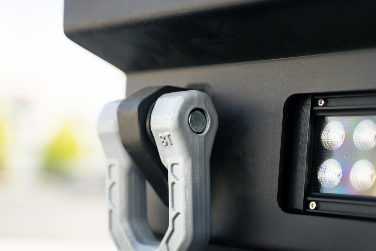 DV8 Offroad - Gray DV8 Elite Series D-Rings (Pair) - UNSK-01GR