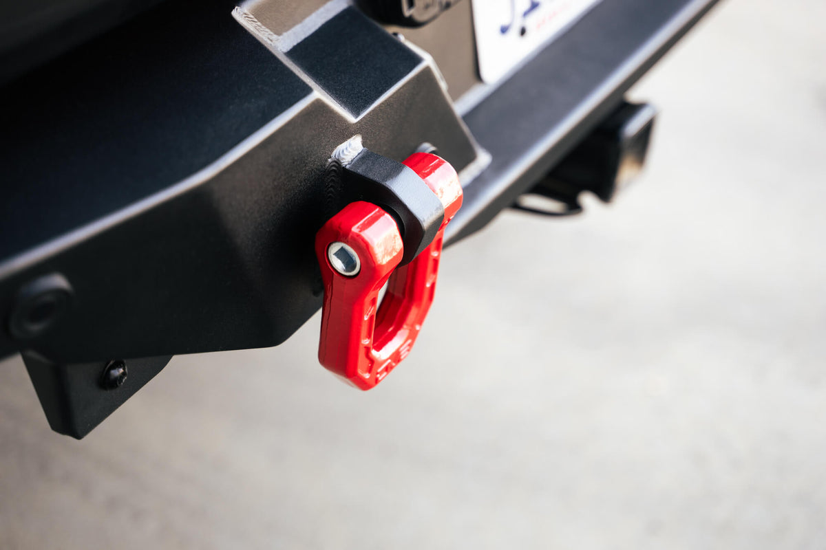 DV8 Offroad - Red DV8 Elite Series D-Rings (Pair) - UNSK-01RD