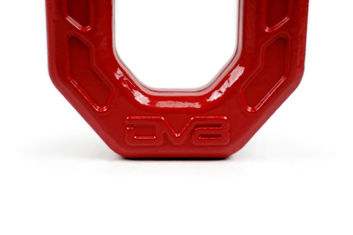 DV8 Offroad - Red DV8 Elite Series D-Rings (Pair) - UNSK-01RD