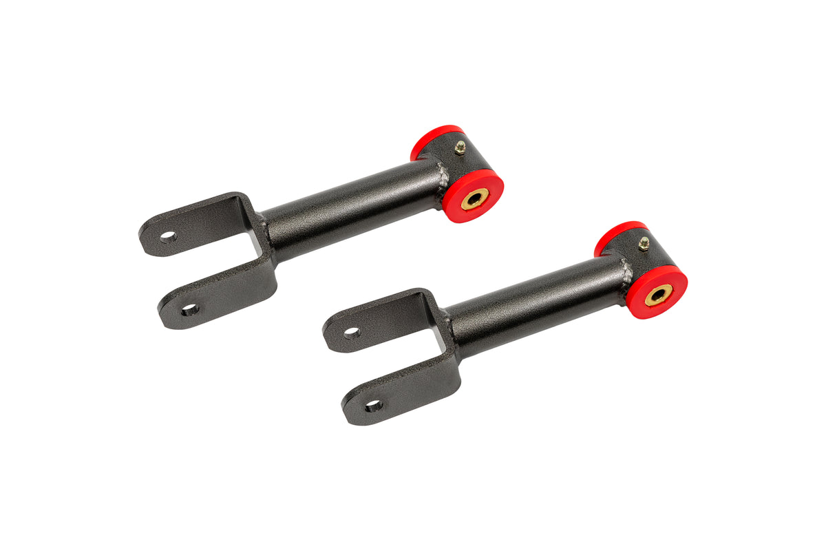 BMR 79-04 Fox Mustang Non-Adj. Upper Control Arms (Polyurethane) - Black Hammertone - UTCA012H