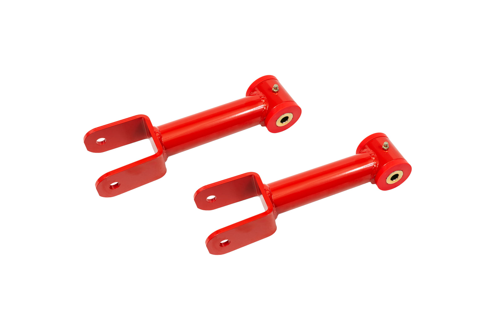 BMR 79-04 Fox Mustang Non-Adj. Upper Control Arms (Polyurethane) - Red - UTCA012R