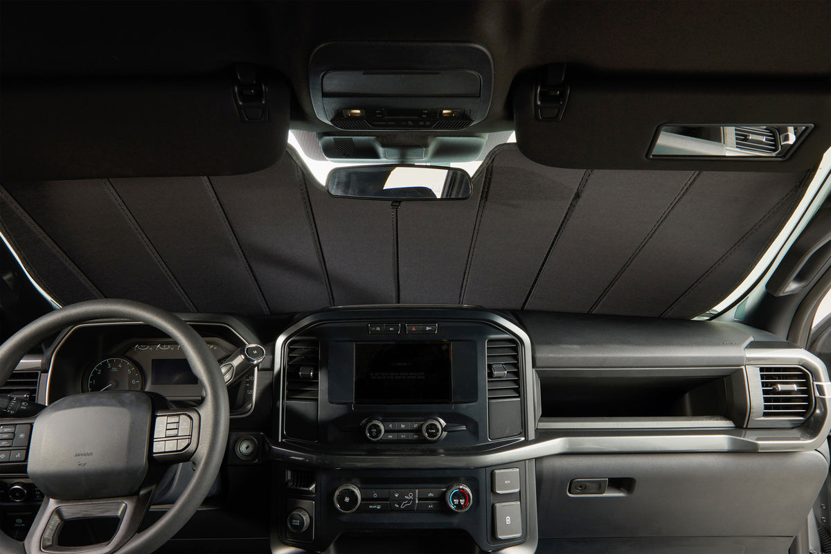 Covercraft 22-26 Toyota Official Licensed UVS100 Custom Sunscreen with Black Tundra Logo - UTL11810TY23SV