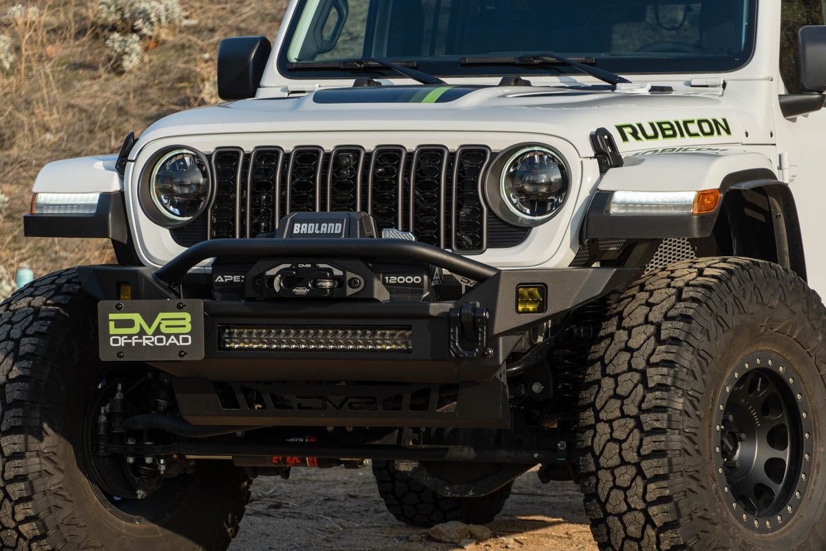 DV8 Offroad - Universal Quick Release D-Ring License Plate Mount - LPUN-01