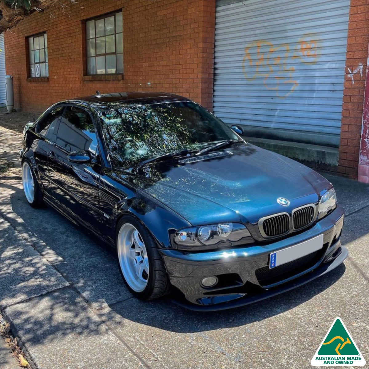 Flow Designs - BMW E46 M3 Front Splitter v2