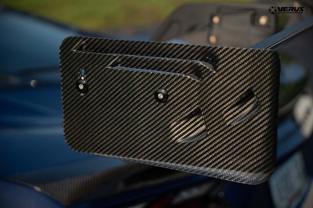 Verus - Swan Neck V1X Rear Wing Kit - Corvette Stingray (C8) - A0733A