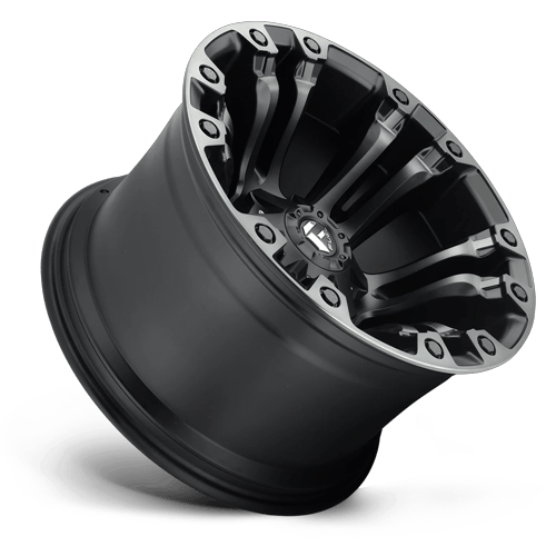 Fuel Off-Road D851 18X9 Matte Black Gray Tint 6x135/5.5 +1mm